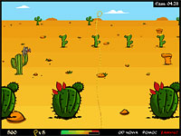 Gra: Polowanie na kaktusa 2 - Aplikacja Flash wykonana przez Visualteam.pl