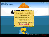 Gra: Wyścig Surferów 2 - Aplikacja Flash wykonana przez Visualteam.pl