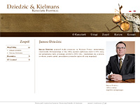 Kancelaria Prawnicza Dziedzic & Kielmans - wykonane przez VisualTeam.pl