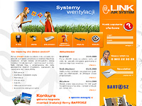 Linkair - klimatyzacja - wykonane przez VisualTeam.pl