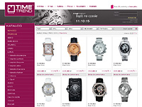 Sklep z zegarkami - TimeTrend - wykonane przez VisualTeam.pl